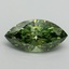 1.30 Ct. Fancy Vivid Green Marquise Lab Grown Diamond