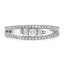 Custom Floating Double Band Diamond Ring