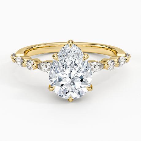 Versailles Hidden Halo Diamond Ring - Brilliant Earth