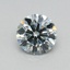 0.40 Ct. Fancy Green Round Lab Grown Diamond