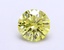 1.02 Ct. Fancy Vivid  Yellow Round Lab Grown Diamond