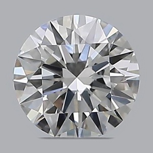 Round diamond — real photo
