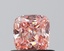 0.63 Ct. Fancy Intense Pink Cushion Lab Grown Diamond