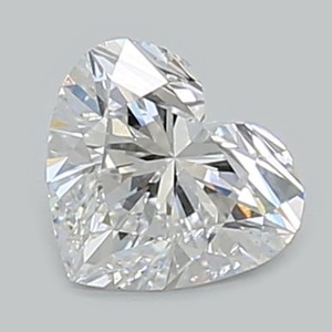 Heart diamond — real photo