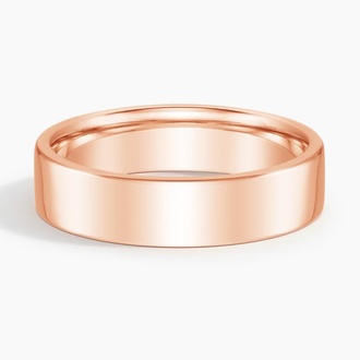 Mojave 5.5mm Wedding Ring in 14K Rose Gold
