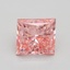 1.83 Ct. Fancy Vivid Pink Princess Lab Grown Diamond