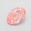 1.51 Ct. Fancy Vivid Pink Oval Lab Grown Diamond