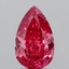 3.11 Ct. Fancy Vivid  Pink Pear Lab Grown Diamond