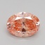 2.00 Ct. Fancy Intense Pink Oval Lab Grown Diamond