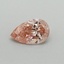 0.30 Ct. Fancy Vivid Pink Pear Lab Grown Diamond