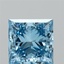 1.63 Ct. Fancy Vivid Blue Princess Lab Grown Diamond