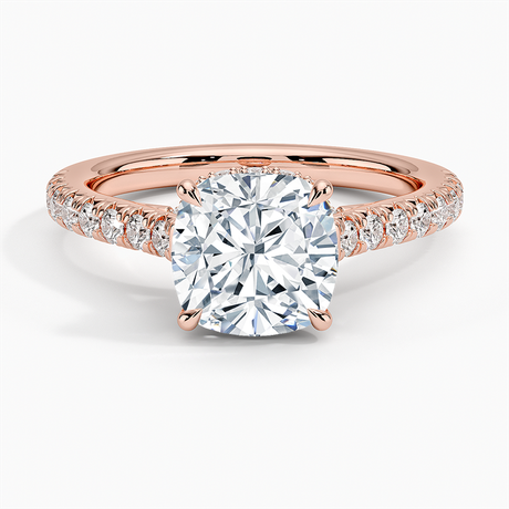 14K Rose Gold Chantal Diamond Ring