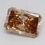 3.18 Ct. Fancy  Brown Radiant Lab Grown Diamond