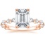 14K Rose Gold Versailles Three-Quarter Coverage Diamond Ring (1/2 ct. tw.), smalltop view