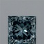 2.06 Ct. Fancy Vivid  Blue Princess Lab Grown Diamond