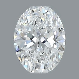 Oval diamond — real photo