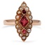 Victorian Ruby Vintage Ring