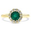 Edwardian Emerald Vintage Ring