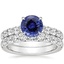 18KW Sapphire Anthology Bridal Set (1 1/5 ct. tw.), smalltop view