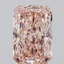 2.03 Ct. Fancy Vivid Pink Radiant Lab Grown Diamond