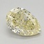 1.27 Ct. Fancy Yellow Pear Lab Grown Diamond