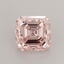 1.77 Ct. Fancy Intense Pink Asscher Lab Grown Diamond