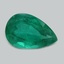 9.0x5.9mm  Green  Pear   Emerald