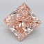 10.27 Ct. Fancy Intense  Pink Princess Lab Grown Diamond