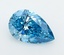1.50 Ct. Fancy Vivid  Blue Pear Lab Grown Diamond
