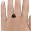 13.7x13.5mm Unheated Parti-Color Trillion Oregon Sunstone, smalladditional view 1