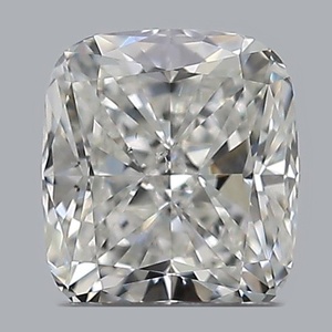 Cushion diamond — real photo