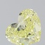 1.50 Ct. Fancy  Yellow Heart Diamond