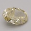 1.34 Ct. Fancy Yellow Oval Lab Grown Diamond
