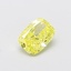 1.21 Ct. Fancy Intense  Yellow Cushion Lab Grown Diamond