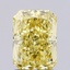 1.35 Ct. Fancy Vivid Yellow Radiant Lab Grown Diamond