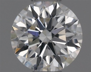 Round diamond — real photo