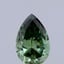 0.41 Ct. Fancy Vivid Green Pear Lab Grown Diamond