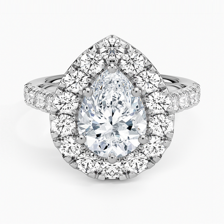 Adele Halo Diamond Ring