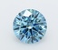 1.01 Ct. Fancy Vivid  Blue Round Lab Grown Diamond