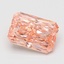 8.63 Ct. Fancy Vivid Pink Radiant Lab Grown Diamond