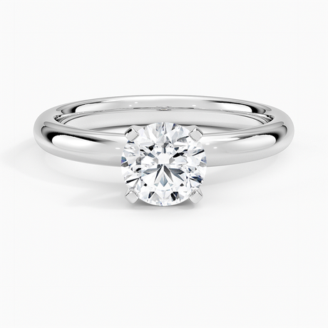 Four-Prong 2.5mm Comfort Fit Ring