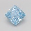 2.06 Ct. Fancy Vivid Blue Cushion Lab Grown Diamond
