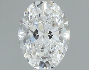 Oval diamond — real photo