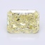 1.61 Ct. Fancy Intense  Yellow Radiant Lab Grown Diamond
