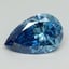 2.09 Ct. Fancy Vivid Blue Pear Lab Grown Diamond