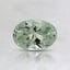 6.4x4.5mm Unheated Green Oval Montana Sapphire