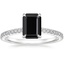 Platinum Demi Half Coverage Diamond Ring (1/5 ct. tw.), smalltop view