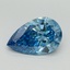 3.04 Ct. Fancy Vivid Blue Pear Lab Grown Diamond