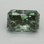 2.11 Ct. Fancy Vivid Green Radiant Lab Grown Diamond