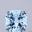 3.21 Ct. Fancy Intense Blue Cushion Lab Grown Diamond